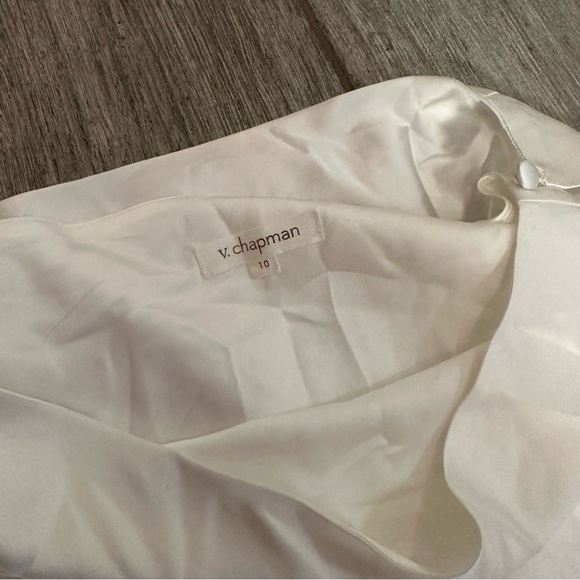 V. Chapman Calla Lily Gown White 2-Piece Corset & Maxi Bridal - Picture 6 of 6